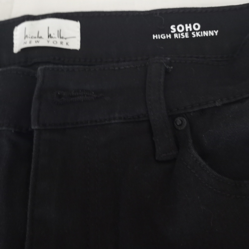 NICOLE MILLER SOHO SKINNY JEANS